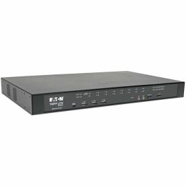 Tripp Lite by Eaton NetDirector 16-Port Cat5 KVM over IP Switch - Virtual Media 1 Remote + 1 Local User 1U Rack-Mount TAA