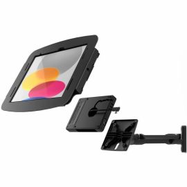 IPAD PRO 11IN (1-4TH GEN) SPACE ENCLOSURE SWING WALL MOUNT PLUS HUB BLACK