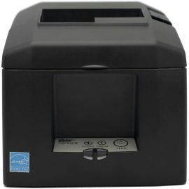 Star Micronics TSP650II Thermal Printer, WLAN, Ethernet, USB, Two Peripheral USB, CloudPRNT - Auto Cutter, External Power Supply Included, Gray