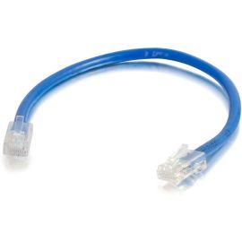 C2G 10FT CAT5E NON-BOOTED UNSHIELDED (UTP) NETWORK PATCH CABLE (25PK) - BLUE