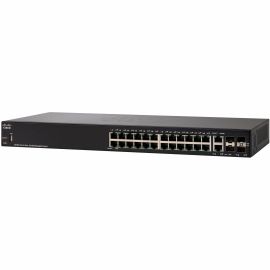 CISCO SF350-24 24-PORT 10/100 MANAGED SWITCH REMANUFACTURED