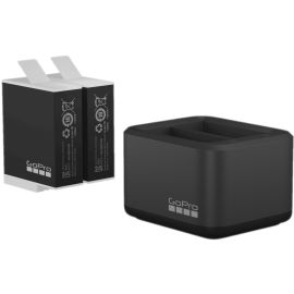 GOPRO DUAL-BATTERY CHARGER WITH TWO ENDURO BATTERIES FOR SELECT HERO BLACK CAMER