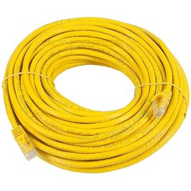 CAT6 UTP NETWORK CABLE_ 75FT YELLOW