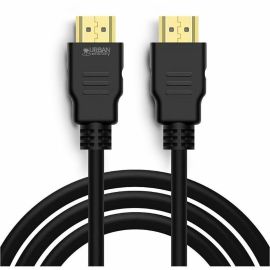 URBAN FACTORY HDMI TO HDMI CABLE - HDMI 2.0 4K@60HZ , 4.92 FEET - BLACK