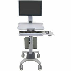 Ergotron WorkFit-C, Single LD Sit-Stand Workstation