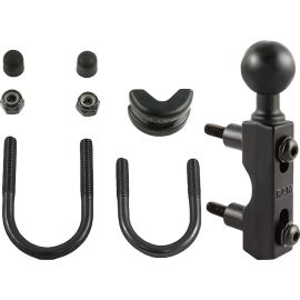 RAM MOTORCYCLE COMBINATION BASE FOR HANDLEBAR OR BRAKE/CLUTCH RESERVOIR WITH 1 B