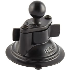 RAM 3.25IN DIAMETER SUCTION CUP TWIST LOCK BASE WITH 1IN BALL