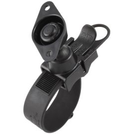 RAM EZ-STRAP MOUNT WITH SHORT ARM AND DIAMOND ADAPTER BASE