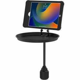 CTA Vehicle Cup Holder VESA-Compatible Tablet Mount with Tray