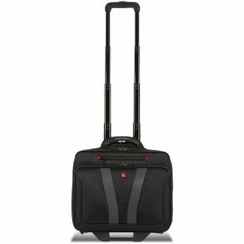 WENGER GRANADA PRO BUSINESS CASE ROLLER BLACK FITS UP TO 17IN