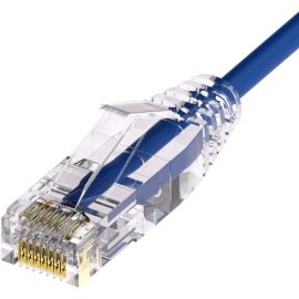 UNC CAT6A SLIM PATCH CABLE 20 FT BLUE