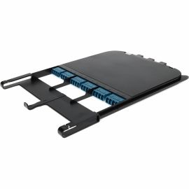 RACK MT HIGH DENSITY CASSETTE BASE-8 3X MPO-12 IN 12X LC OUT OS2