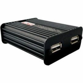 12-32V IN, DUAL USB OUTPUTS FOR IPAD & IPHONE, MP205 INLINE AND 36IN CIG PLUG