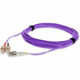 ADDON 5 METER, VIOLET JACKET TAA COMPLIANT FIBER CABLE
