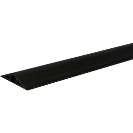 NONMETALLIC PANCAKE OVERFLOOR RACEWAY 10 FT IN BLACK. PRICED PER FOOT. MOQ MULTI
