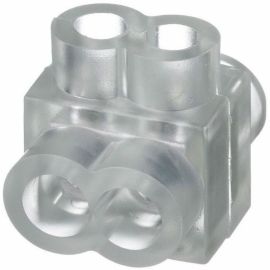 Panduit Pan-Lug PCSB4-2-12Y Multi-Tap Mech Con, Double Sided, 4, Tin Plt Al, PK12