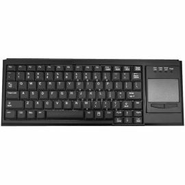 KEYBOARD; 82 KEY LOW PROFILE/SMALL FOOTPRINT W/ INTEGRATED TOUCHPAD AND 2 MOUSE