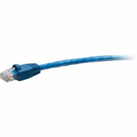 QS 75FT/22.8M BLU BOOTED C5E UTP CM TAA