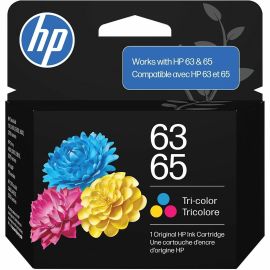 HP 63/65 TRI-COLOR ORIGINAL INK CRTG