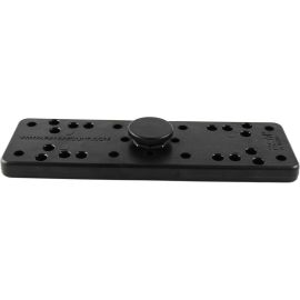 2 X 6 1/4 BASE W/ OCTAGON BUTTON