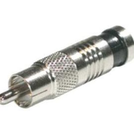 DISCONTINUED - RG59 COMPRESSION RCA CONNECTOR MULTIPACK (50-PACK)