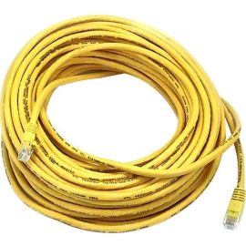 CAT5E UTP  PATCH CABLE_ 75FT YELLOW