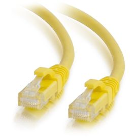 C2G 1FT CAT6A SNAGLESS UNSHIELDED (UTP) NETWORK PATCH ETHERNET CABLE-YELLOW - 1