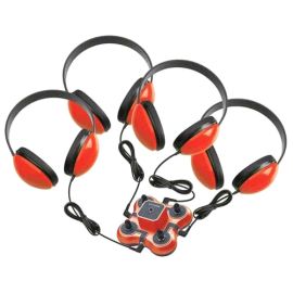 CALIFONE KIDS LISTENING CENTER RED