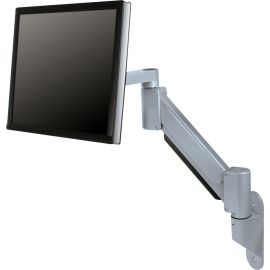 FLAT PANEL DISPLAY MONITOR ARM WITH 500N CYLINDER SUPPORTS UP TO 8 LBS. INCLUDES