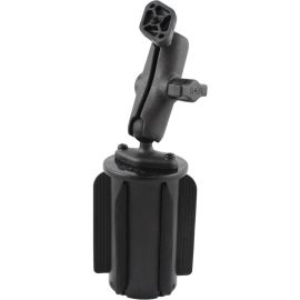 ASSEMBLED RAM-A-CAN II UNIVERSAL CUP MOUNT WITH DOUBLE SOCKET MOUNT