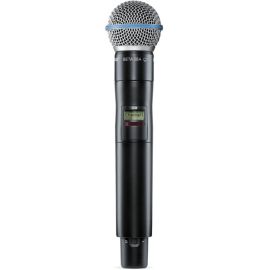 AXIENT DIGITAL AD HANDHELD TRANSMITTER WITH BETA 58A MICROPHONE CARTRIDGE (DYNAM