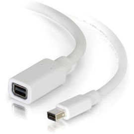 6FT C2G MINI DISPLAYPORT CABLE M/F WH