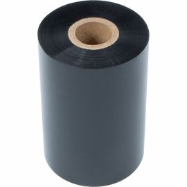 60MM (2.36IN) WIDE TT WAX RIBBON, BLACK, 1IN CORE, 450M/ROLL, 24 ROLLS/UNIT