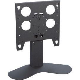FLAT PANEL TABLE STAND - BLACK
