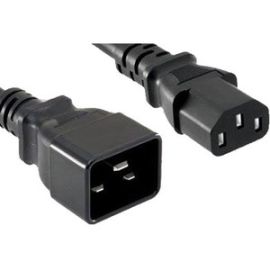 POWER CORD C13 TO C20, 15AMP BLACK, 2FT