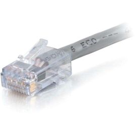 C2G 3FT CAT6 NON-BOOTED NETWORK PATCH CABLE (PLENUM-RATED) - GRAY