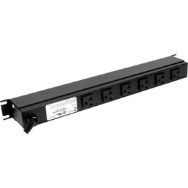 Rack Solutions 20A Horizontal Rackmount Power Strip