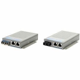 10/100/1000 POE++ MEDIA CONVERT ER 2XSFP 100W US AC PWR -40-60C