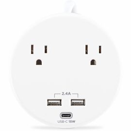 CYBERPOWER P205UC SURGE 800V 5FT CORD 5-15P WHITE