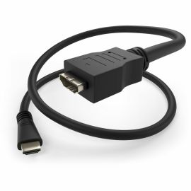 UNC 15FT HIGH SPEED HDMI EXTENSION CABLE WITH ETHERNET, HDMI - HDMI MALE - FEMAL