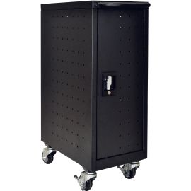 OFFEX LUXOR LLTM16-B-V2 16 TABLET COMPUTER CHARGING CART - 12W X 20.25D X 34H, B