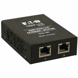 Tripp Lite by Eaton 2-Port HDMI over Cat5/6 Extender/Splitter Box-Style Transmitter for Video/Audio Up to 150 ft. (45 m) TAA