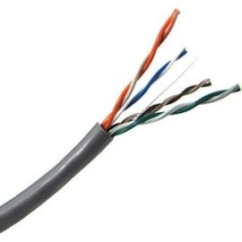 1000FT GRAY PLENUM CAT6  CABLE 550MHZ