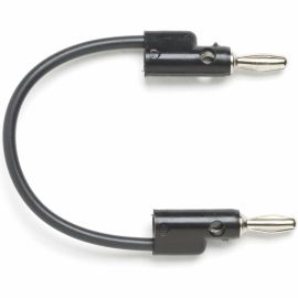 Pomona Banana Plug Patch Cord (Black)