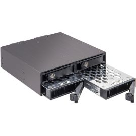 4 BAY 2.5 SATA DRIVE MOBILE RACK FOR 5.25 DRIVE BAY
