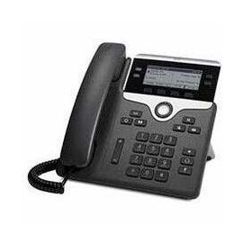 Cisco 7841 IP Phone - Corded - Corded - Wall Mountable, Desktop, Tabletop - Charcoal - TAA Compliant