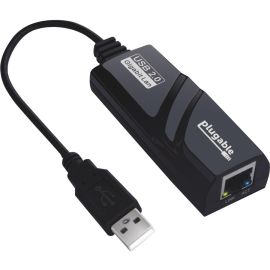 PLUGABLE USB 2.0 TO GIGABIT ETHERNET ADAPTER, FAST AND RELIABLE GIGABIT CONNECTI