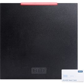 RDR R90 ICLASS SE E LF OFF HF SIO/SEOS WIEG TERM BLK LED RED FLS
