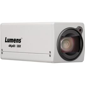 LUMENS 4K 60FPS UHD BOX CAM 30X OPTICAL ZOOM WHT