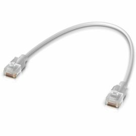 UBIQUITI UACC-CABLE-PATCH-EL-0.15M-W-24 NETWORKING CABLE TRANSLUCENT,WHITE CAT6